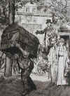 Le porteur, Estampe PG JEANNIOT